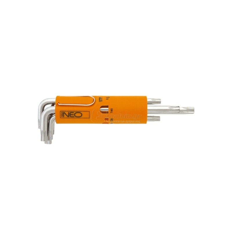 Σετ torx με τρυπα 8τεμ.NEO TOOLS 09-524