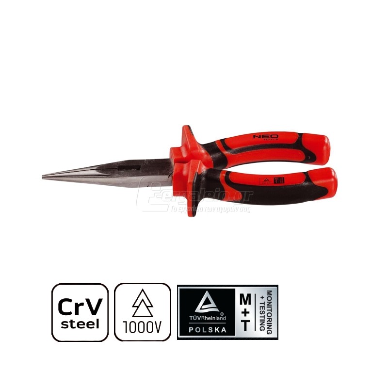 Μυτοτσιμπιδο 200mm VDE 1000V NEO TOOLS 01-065