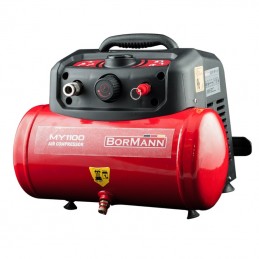 Αεροσυμπιεστης 6Lt 1.5Hp BORMANN OILESS MY1100 016915