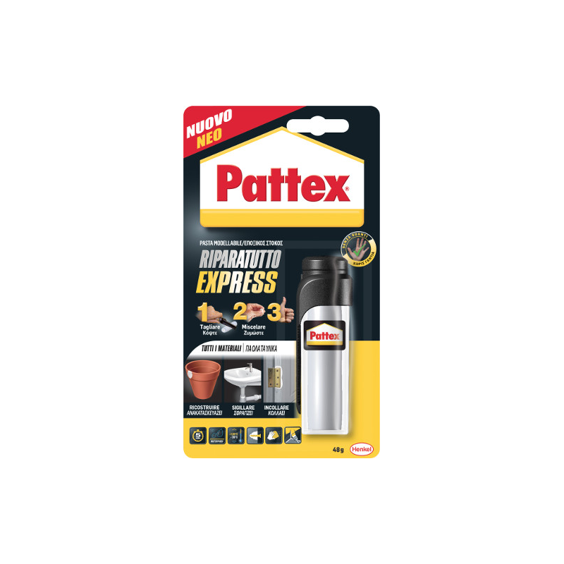 Πανισχυρη κολλα-πλαστελινη επισκευων 48gr PATTEX RepairExpress