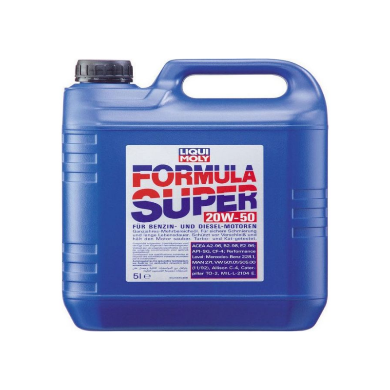 Λιπαντικο 4χρονου 5lt LIQUI MOLY Formula Super HD SAE 20W-50 21183 Λιπαντικο 4χρονου 5lt LIQUI MOLY Formula Super HD SAE 20W-50 21183