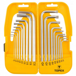 Σετ Άλλεν-Torx κλειδιά 18τμχ μακριά TOPEX 35D953