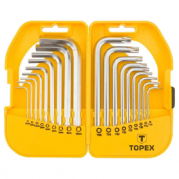 Σετ Άλλεν-Torx κλειδιά 18τμχ TOPEX 35D952