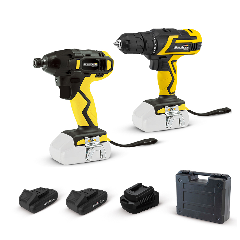 Σετ Κρουστικό και Παλμικό 18V 2x2.0Ah BORMANN LITE BCD2610 050933