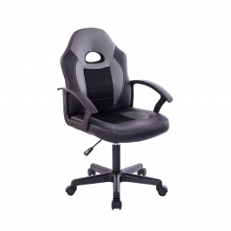 Καρέκλα γραφείου TRENDY μαύρη-γκρι BORMANN BSF1815 064619