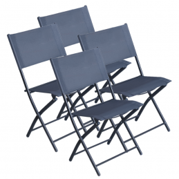 Σετ Καρέκλες μεταλλικές πτυσσόμενες 4τμχ BORMANN BSP1164 066439