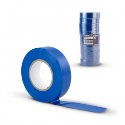 Μονωτική ταινία 10τμχ 19mmx20m μπλε BORMANN PRO BCR5183 050902