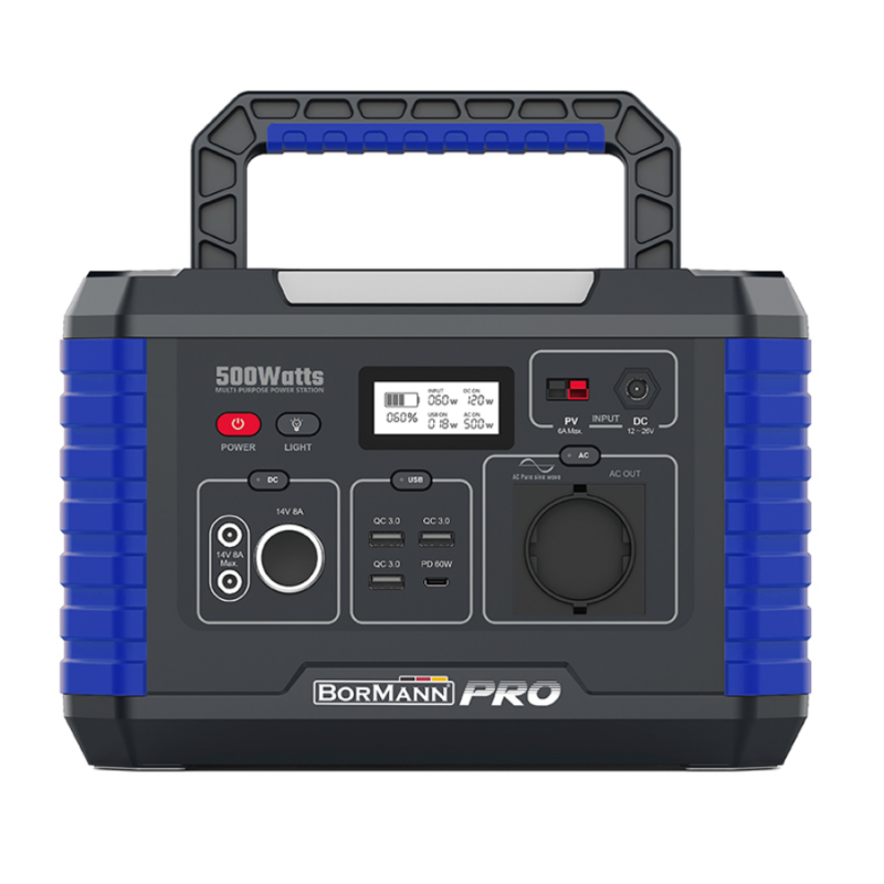 Power Station 500W 519Wh BORMANN PRO BBC5020 071570 Power Station 500W 519Wh BORMANN PRO BBC5020 071570