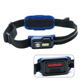 Φακός κεφαλής επαναφορτιζόμενος με LED 250Lm BORMANN PRO BPR6033 072331