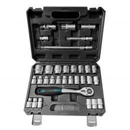 Κασετίνα-καρυδάκια 33τμχ 1/2" BORMANN PRO BHT5110 077794