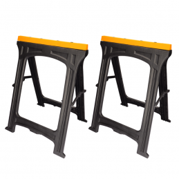 Καβαλέτα εργασίας πλαστικά 2τμχ 170kg BORMANN PRO BHT8010 075257