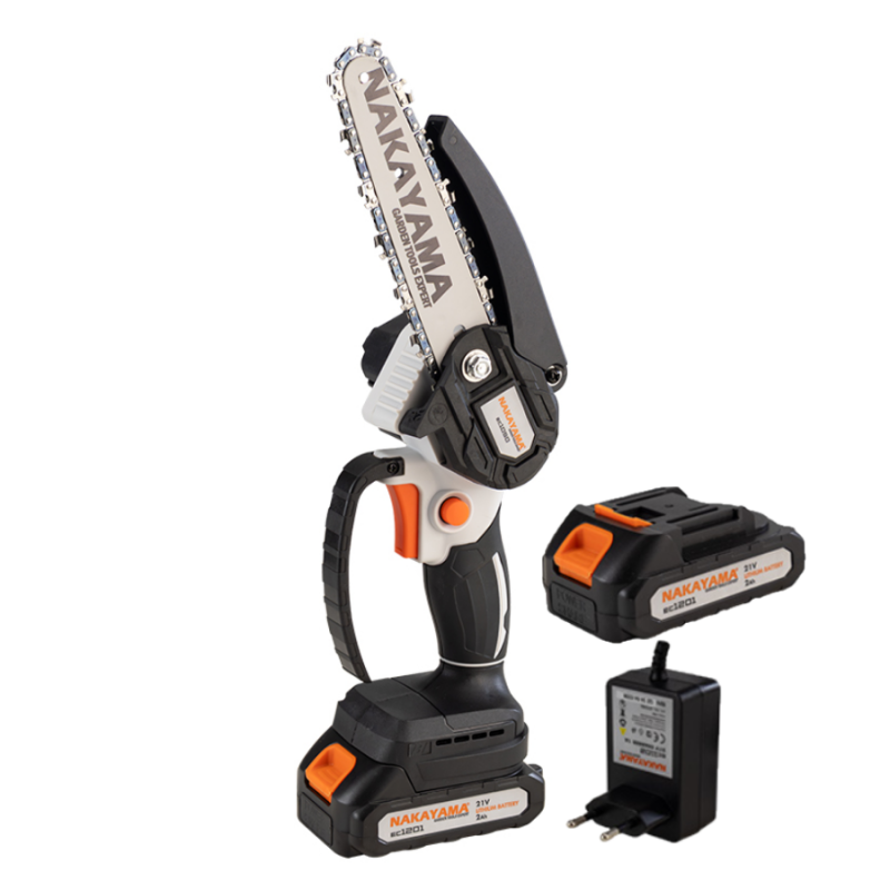 Αλυσοπρίονο κλαδευτικό 21V 2x2Ah BRUSHLESS NAKAYAMA EC1050 075028 Αλυσοπρίονο κλαδευτικό 21V 2x2Ah BRUSHLESS NAKAYAMA EC1050 075028