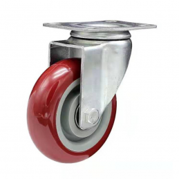 Ρόδα PVC περιστρεφόμενη 125mm 110kg BORMANN PRO BHT9015 061007