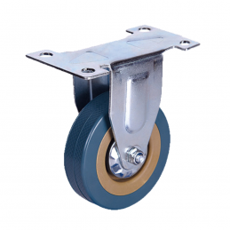 Ρόδα PVC σταθερή 125mm 90kg BORMANN PRO BHT9022 061076