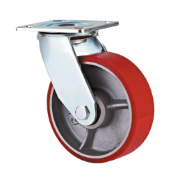 Ρόδα PU περιστρεφόμενη 125mm 320kg BORMANN PRO BHT9036 061212