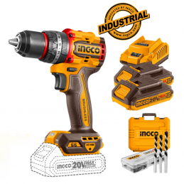 Δραπανοκατσάβιδο Κρουστικό Compact 20V 2x2Ah BRUSHLESS INGCO CIDLI20668 804991