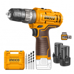 Δραπανοκατσάβιδο Κρουστικό 12V 2x1.5Ah INGCO CIDLI12202E 785316