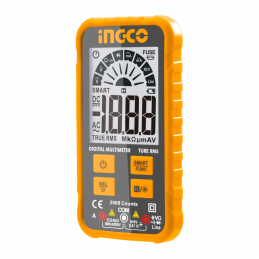 Πολύμετρο ψηφιακό True RMS AC-DC-Ω-A-F INGCO DM6001 137340