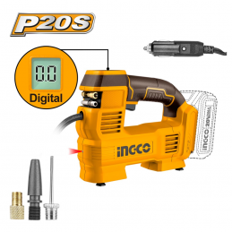 Αεροσυμπιεστής 20/12V DC 160psi INGCO CACLI2012 SOLO 806490