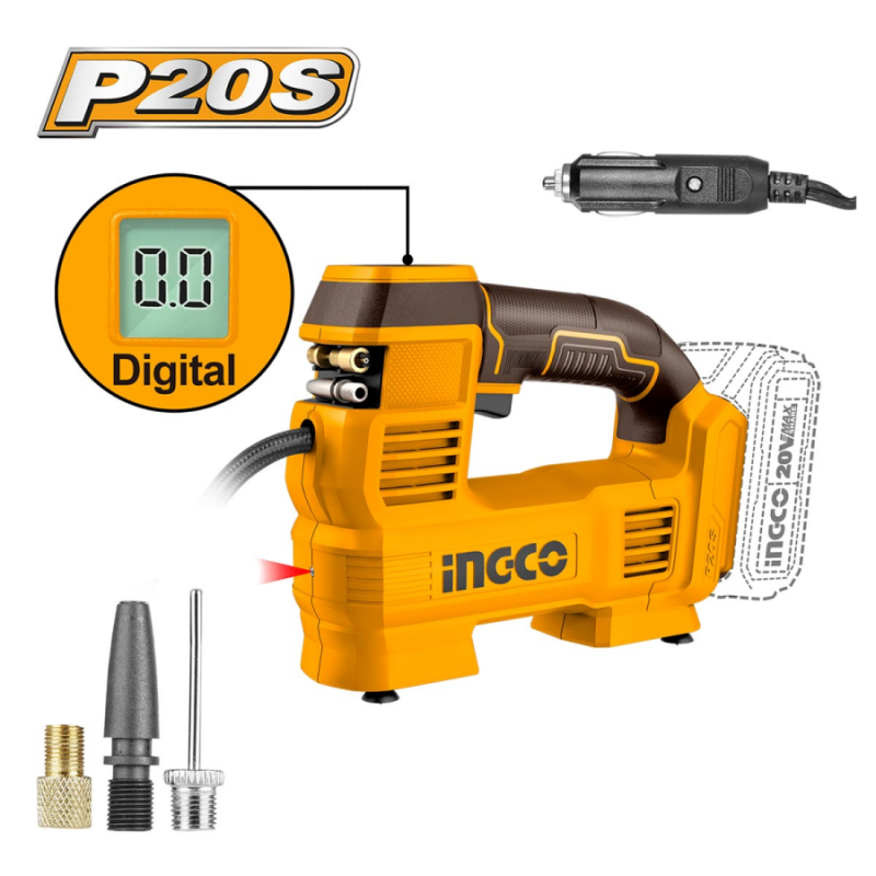 Αεροσυμπιεστής 20/12V DC 160psi INGCO CACLI2012 SOLO 806490 Αεροσυμπιεστής 20/12V DC 160psi INGCO CACLI2012 SOLO 806490