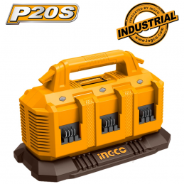 Ταχυφορτιστής 6 θέσεων 6x20V 4A INGCO FCLI2064 788218