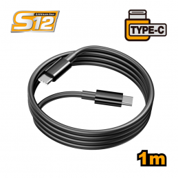 Καλώδιο φόρτισης 1m USB Type-C σε Type-C INGCO IUCC02 603567