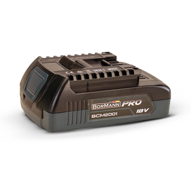 Μπαταρία Li-ion 18V 2Ah τσερκομηχανής BORMANN PRO BCM2001 075813 για BCM2000 Μπαταρία Li-ion 18V 2Ah τσερκομηχανής BORMANN PRO BCM2001 075813 για BCM2000