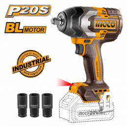 Μπουλονόκλειδο 20V 850Nm BRUSHLESS INGCO CIWLI20851 SOLO 784715