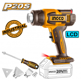 Πιστόλι θερμού αέρα 20V INGCO HGLI2003 SOLO 808975
