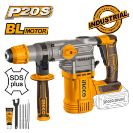Πιστολέτο σκαπτικό περιστροφικό 20V 4.5J sds-plus BRUSHLESS INGCO CRHLI20288 SOLO 782674