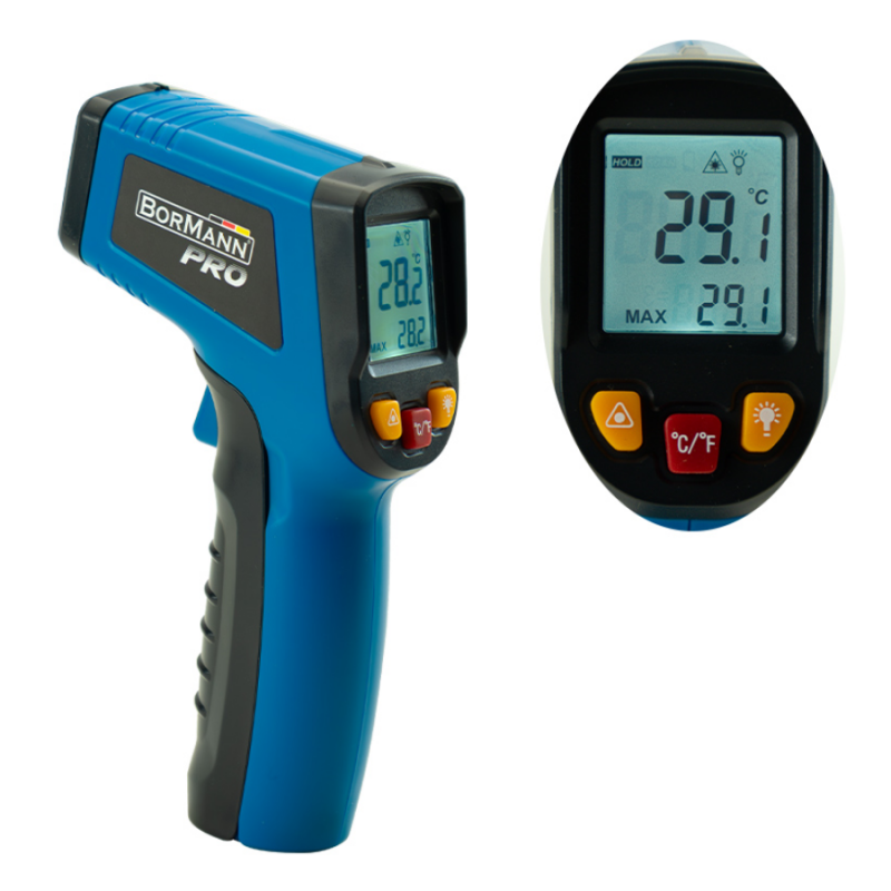 Ψηφιακό θερμόμετρο υπερύθρων BORMANN PRO BDM3000 073802 Ψηφιακό θερμόμετρο υπερύθρων BORMANN PRO BDM3000 073802