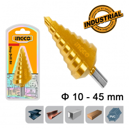 Κωνικό τρυπάνι 10-45mm INGCO AKSDS10453 789550