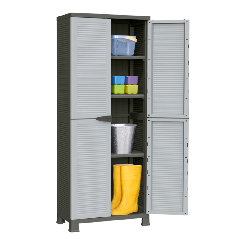 Ντουλάπα πλαστική με 3 ράφια BORMANN BPC6000 023500 Ντουλάπα πλαστική με 3 ράφια BORMANN BPC6000 023500