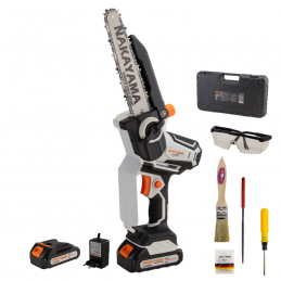 Αλυσοπρίονο κλαδευτικό 21V 2x2Ah BRUSHLESS NAKAYAMA EC1200 075004