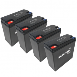 Μπαταρία 48V/4x12V 20Ah NAKAYAMA PRO MB3152 για BWR2600-MB3150-BWR2650 079897