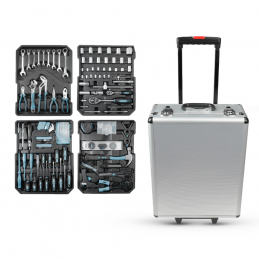 Σετ 428 εργαλείων σε τρόλλευ αλουμινίου BORMANN BHT5050 053705